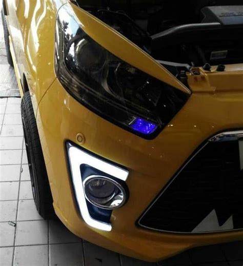 Buy PERODUA AXIA E G SE Spec 2 In 1 LED Light Bar Fog Lamp Cover