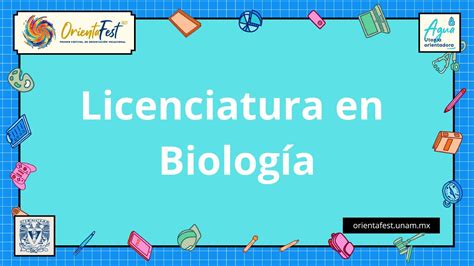 Licenciatura en Biología Facultad de Ciencias UNAM YouTube