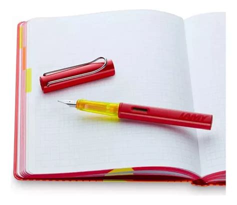 Set Lapicera Pluma Lamy Al Star Glossy Red Edicion Especial Color De La