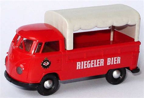 Vw T B Pritsche Mit Plane Riegeler Bier Brekina In Der Zu