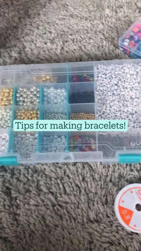 Tips for making bracelets! | Handmade jewelry tutorials, Bead charms ...
