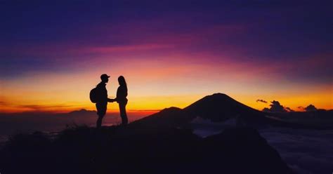 Bali Excursión al Amanecer del Monte Batur Desayuno y Aguas Termales