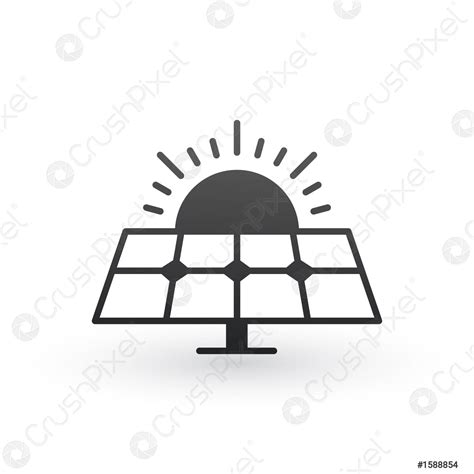 Zonne Energie Paneel En Zonne Ecologie Concept Milieu Technologie