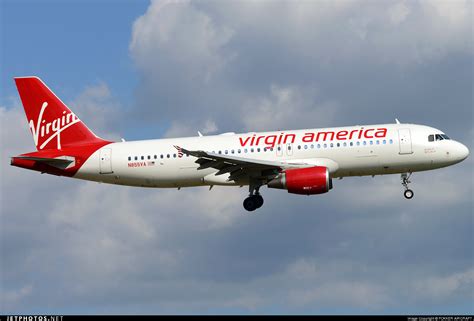 N Va Airbus A Virgin America Fokker Aircraft Jetphotos