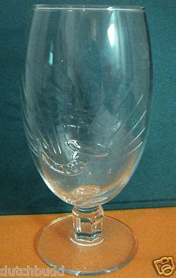 BRITISH / UK - STELLA ARTOIS LAGER EMBOSSED PINT STEMMED BEER GLASS ...