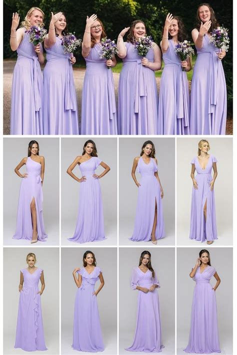 Lilac Bridesmaid Dresses Bridesmaid Dresses Purple Lilac Sweetheart