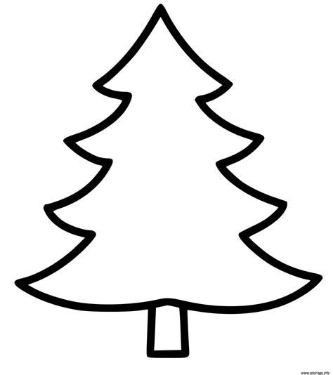 Sapin Coloriage Vorlage Natal Ausmalbilder Weihnachtsbaum Vorlagen