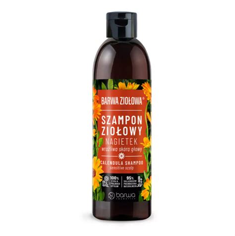 Barwa Ziołowa Calendula Shampoo Szampon ziołowy Nagietek cena