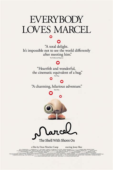 Marcel the Shell with Shoes On Poster – My Hot Posters