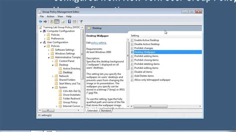 Mcitp Group Policy Loopback Processing Youtube