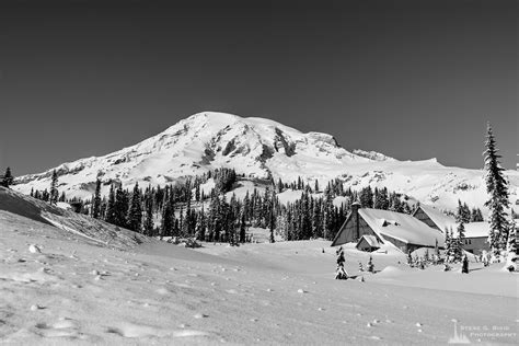 Winter, Paradise, Mount Rainier, Washington, 2017