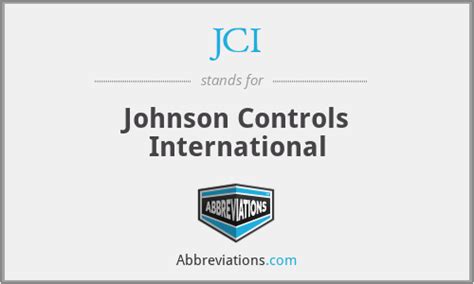 Jci Johnson Controls International