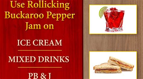 Rollicking Buckaroo Pepper Jam The Most Versatile Ingredient Youll E Buckaroo And Company Llc