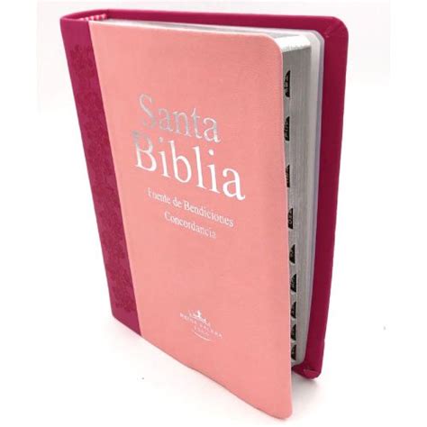 Biblia Reina Valera Fuente De Bendici N Tapa Rosa Fucsia Con