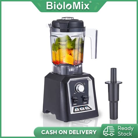 Biolomix Automatic Program Professional Kitchen Smoothie Blender Bpa