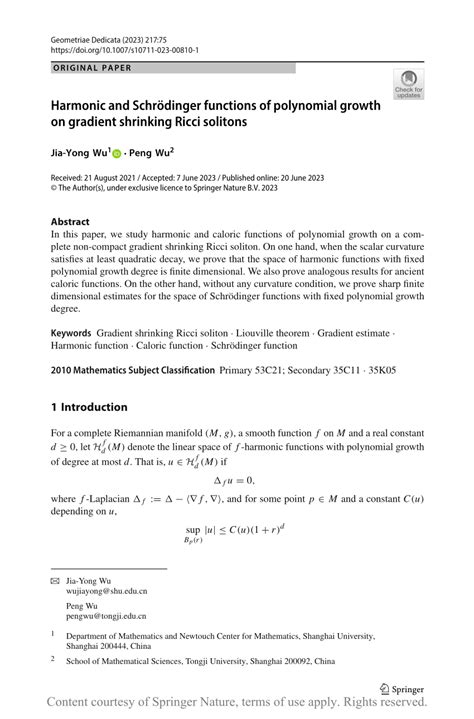 Harmonic And Schrödinger Functions Of Polynomial Growth On Gradient