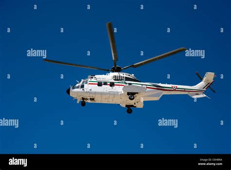 Mexican Air Force helicopter in flight Stock Photo - Alamy