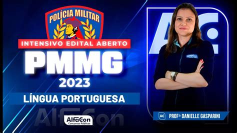 Concurso Pm Mg Intensivo Edital Aberto L Ngua Portuguesa