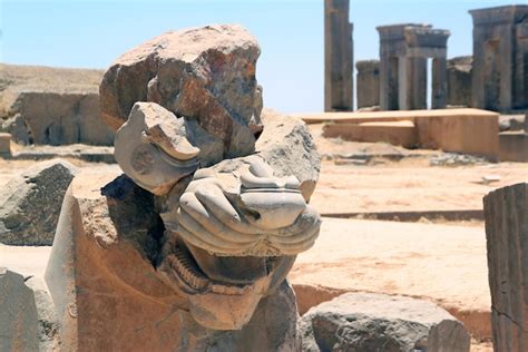 Soulagement L Ancien Palais Imp Rial De Pers Polis Iran Liste Du