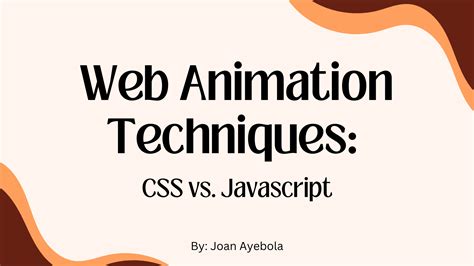 Web Animation Techniques – CSS vs JavaScript