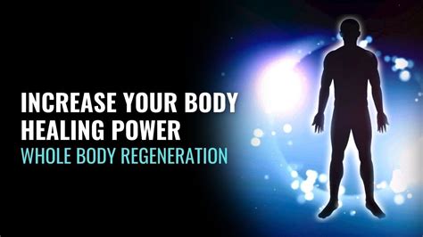 Increase Your Body Healing Power Full Restore Your Energy Body