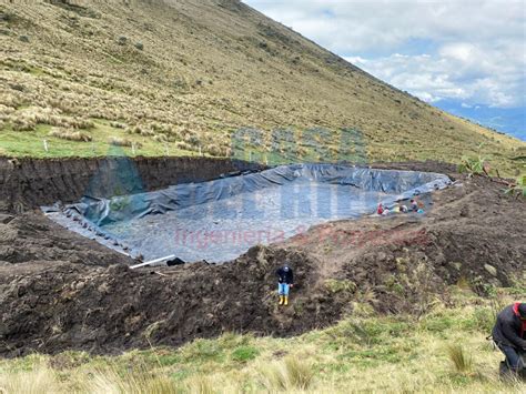 Proyecto Reservorios Con Geomembrana Para Cosecha De Agua En Los