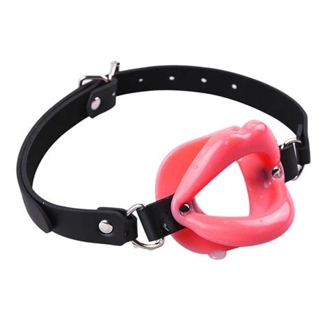 Buy Open Mouth Gag Women Couple Leather Slave Oral