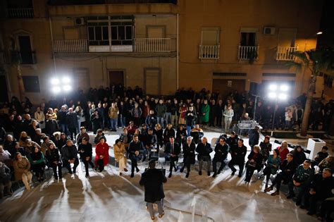 Imágenes de la inauguración de la plaza Almería en Macael