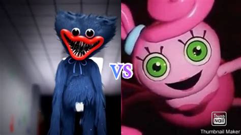 Huggy Wuggy Vs Momy Long Legs Batalha De Rima Youtube