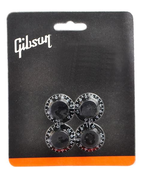 Gibson ギブソン Top Hat Knobs Black Prhk 010 サウンドハウス