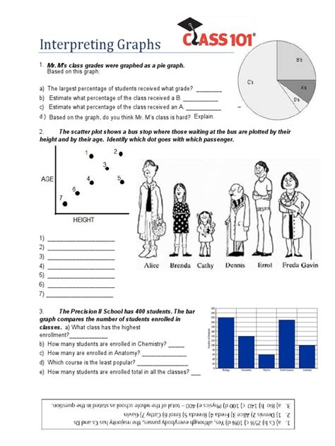 Interpreting Graphs 3 Pdf Pdf Worksheets Library