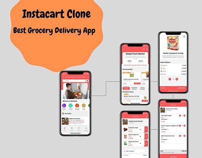 Instacart Grocery App Projects | Photos, videos, logos, illustrations and branding on Behance