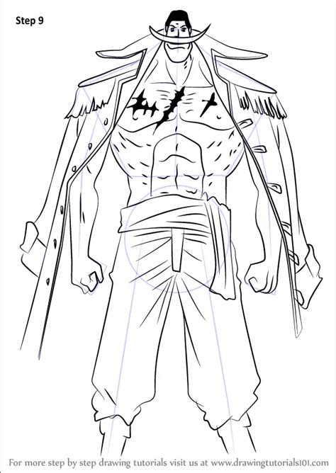 How To Draw Edward Newgate Aka Whitebeard From One Piece One Piece