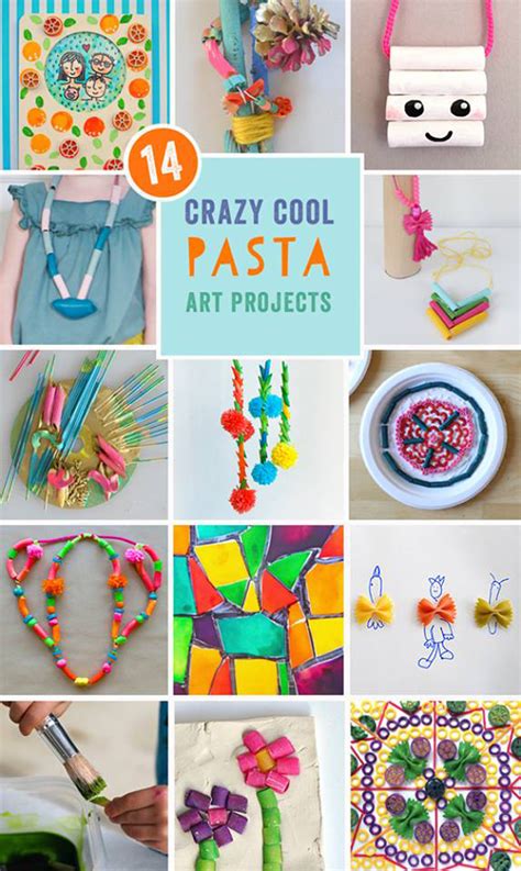 Pasta Sculptures Art Projects For Preschoolers Meri Cherry