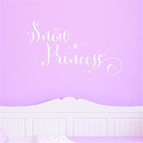 Snow Princess Wall Quotes™ Decal | WallQuotes.com