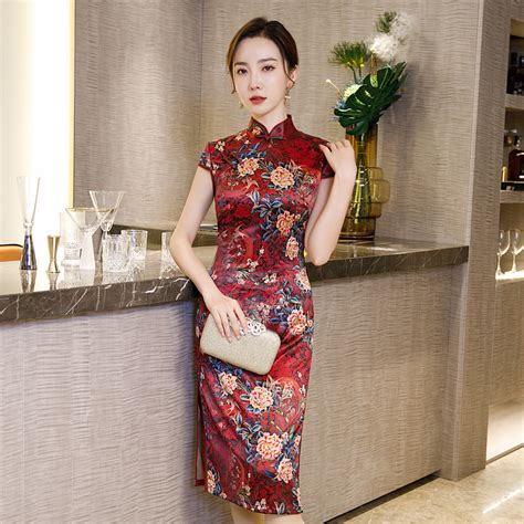 Chinese Dresses Qipao For Women Robe Chinoise Cheongsam Cheongsam