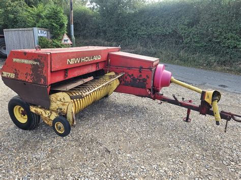 Used New Holland Hayliner 376 Conventional Baler For Sale At LBG Ma