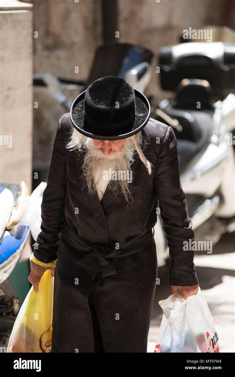 Jerusal N Israel Mayo Ultra Ortodoxos Jud Os Haredi Vivir