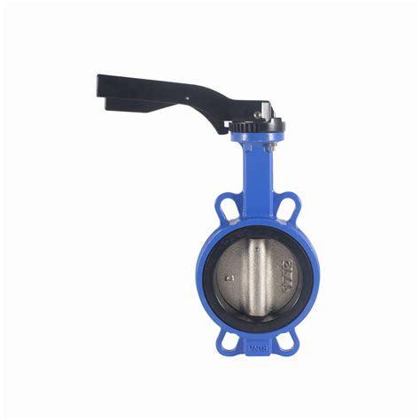 multi type ductile ironstainless steelbronze wafer butterfly valve