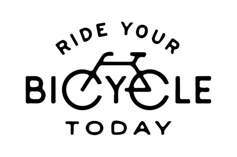 Ride Your Bicycle Today Vector Design Graphic By Evansifat2 · Creative