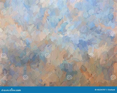 Impasto Blue And Tan Background Texture Stock Photo - Image: 46334787