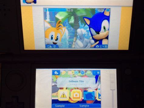 New Sonic 3DS themes out now in North America, including a free one