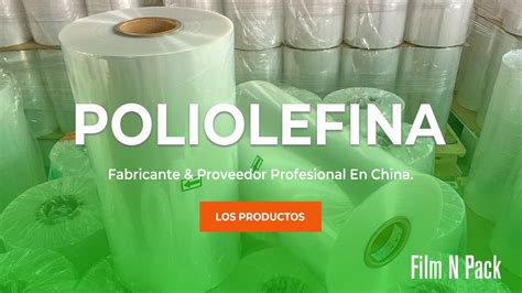 Poliolefina Termoencogible Material Embalaje Proveedor Chino