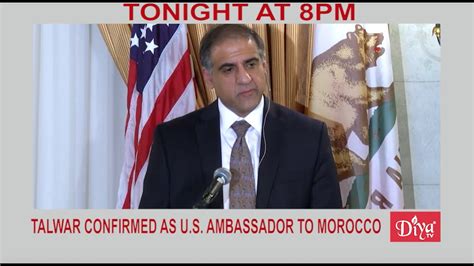 Puneet Talwar Confirmed As Us Ambassador To Morocco Diya Tv News