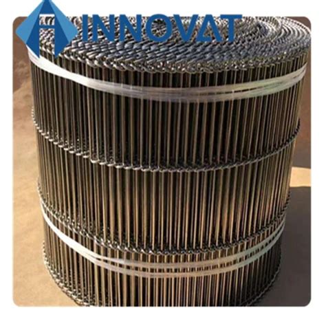 Stainless Steel Wire Mesh Conveyor Belts Flat Flex Conveyor Belts