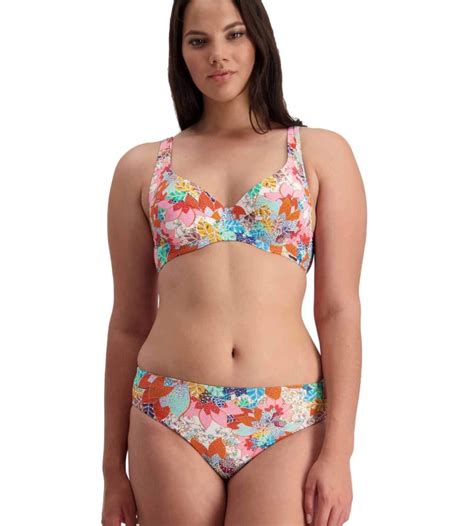 Moontide Swimwear Midsummer Night Mid Rise Bikini Bottom