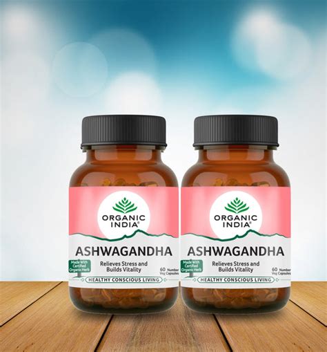 Ashwagandha Capsules For Increased Virility Organic India