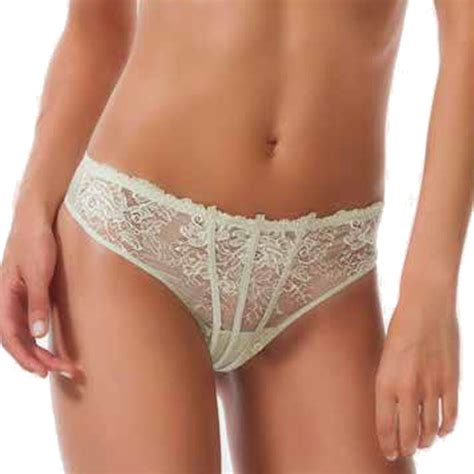 Ambra Lingerie Sets Venus Balconette Bh String Groen