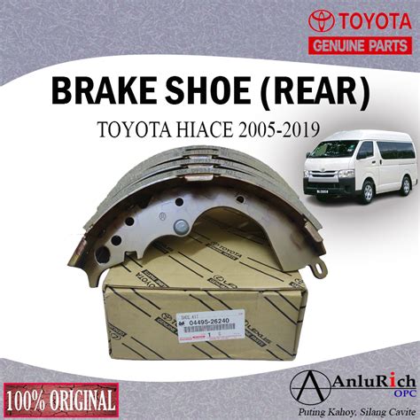 Genuine Toyota Rear Brake Shoe Toyota Hiace Part No