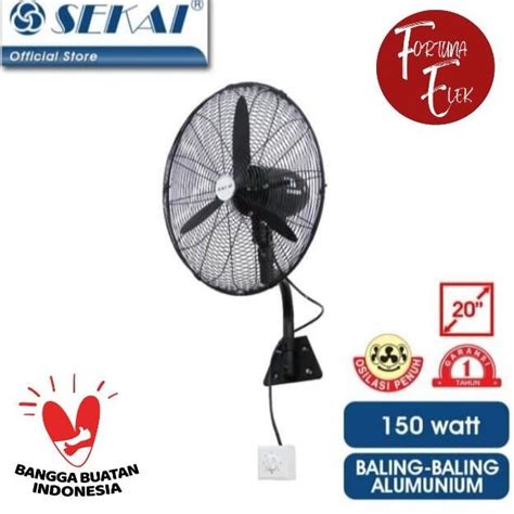 Jual SEKAI INDUSTRIAL WALL FAN KIPAS ANGIN DINDING INDUSTRI 20 INCH